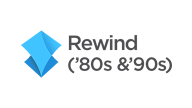 Rewind 80s - 90s Logo